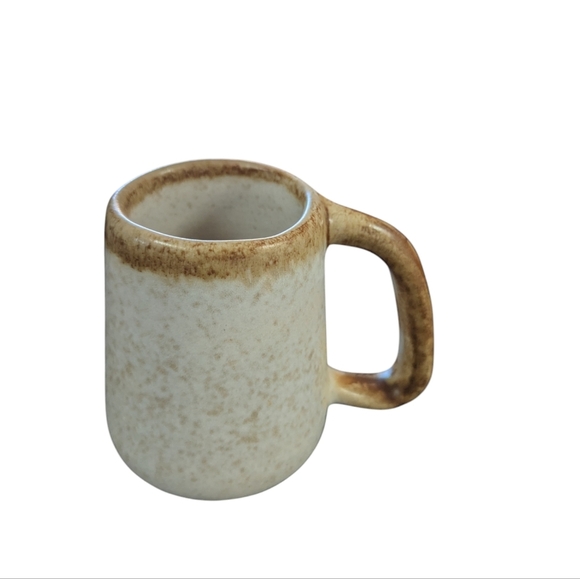 VTG 1955 Chatham Potters Mug Stoneware Left Handed Stoneware Fruit Pine Cottage - Picture 4 of 7